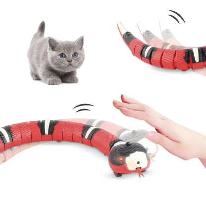 Juguete de serpiente automática para gato