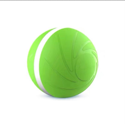 Pelota giratoria automática con luces LED (USB)