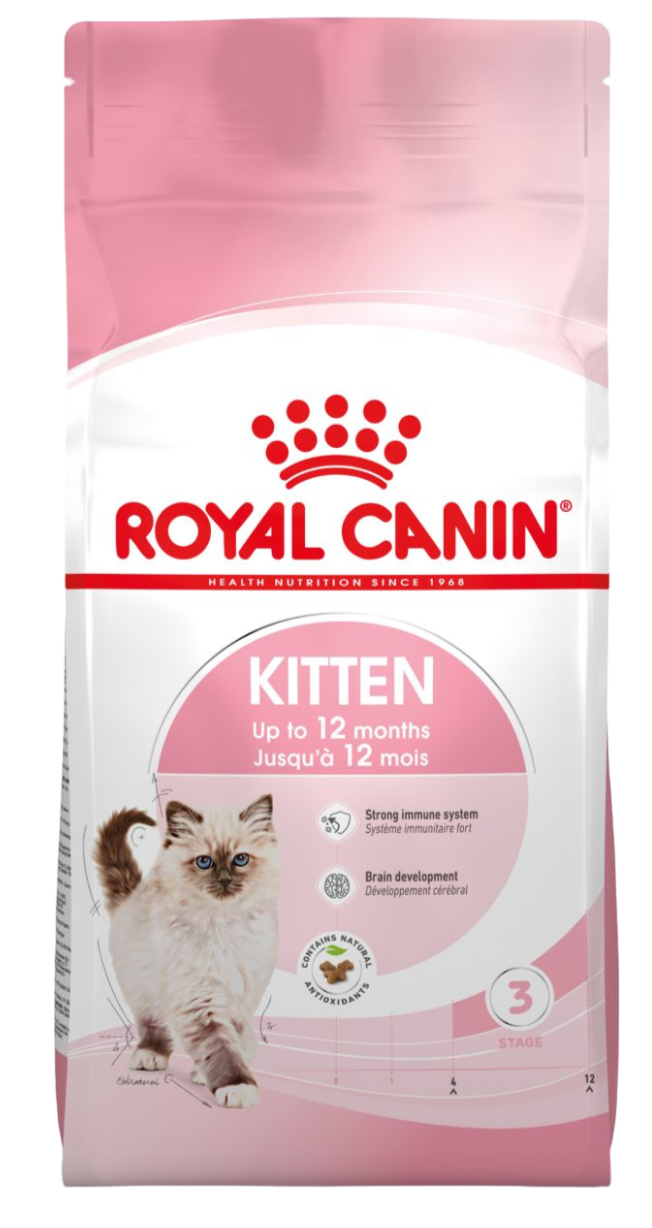 Comida para Gato Royal Canin:  Second Age, Kitten, 400g, 2KG