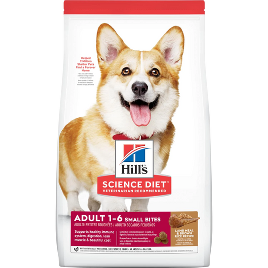 Comida para Perro Hills: Science Diet Adulto Small Bites Cordero 4.5lb