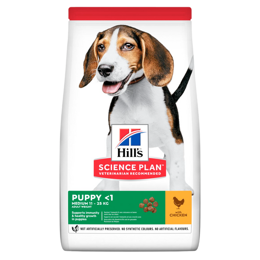 Comida para Perro Hills: Science Diet Puppy Medium Pollo 2kg