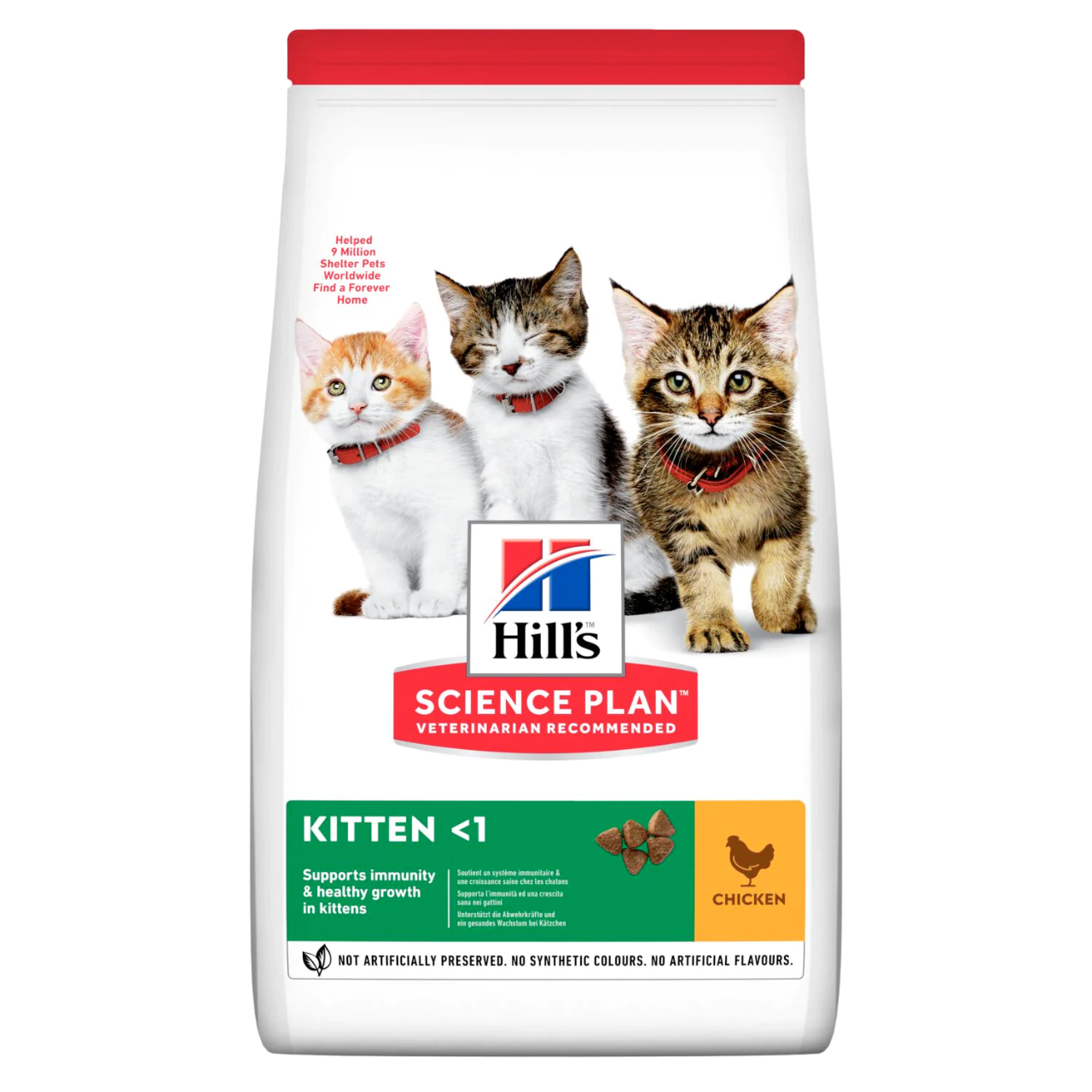 Comida para Gato Hills: Science Diet Gatitos Pollo 1.58kg